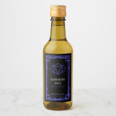 Custom Ajna Third Eye Chakra Essential Oil Label Weinetikett (Vorderseite)