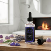 Custom Ajna Third Eye Chakra Essential Oil Label Weinetikett
