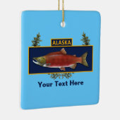 Custom Alaska Combat Fisherman Abzeichen Keramikornament (Rechts)