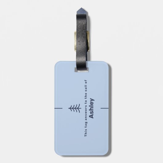 Custom Alaska Cruise Family Friends Group Matching Gepäckanhänger (Rückseite vertikal)