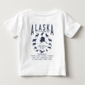 Custom Alaska Family Cruise Wildlife Spott T-Sh Baby T-shirt (Rückseite)
