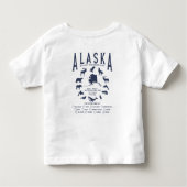 Custom Alaska Family Cruise Wildlife Spott T-Sh Kleinkind T-shirt (Rückseite)