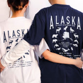 Custom Alaska Family Schifffahrt Wildbeobachtung T-Shirt