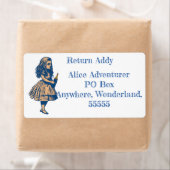 Custom Alice Wonderland Navy Rücksendeadresse (Insitu)