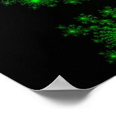 Custom Alien Fraktal Burst Poster (Ecke)