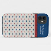 Custom All-American iPhone Case (Rückseite (Horizontal))