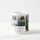 Custom All of Me Loves All of You Photo Mug Kaffeetasse (Mittel)