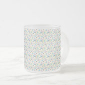 Custom All-Over Print Geometric Pattern Coffee Mug Mattglastasse (VorderseiteRechts)