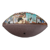 Custom All-Star Player Collage Fotos Woodgrain Football (Gedreht 270)