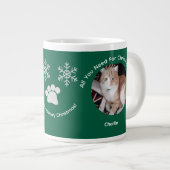 Custom All You Need Cat Photo Specialty Mug Jumbo-Tasse (Vorderseite Rechts)