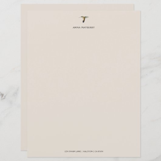 Custom Allen's Hummingbird (Vorne/Hinten)