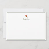 Custom Allen's Hummingbird Note Card Mitteilungskarte (Vorderseite)