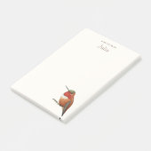 Custom Allen's Hummingbird Notes Post-it Klebezettel (angewinkelt)
