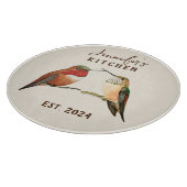Custom Allen's Hummingbirds Notepad Schneidebrett (Ecke)