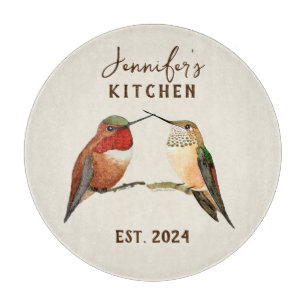 Custom Allen's Hummingbirds Notepad Schneidebrett