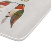 Custom Allen's Hummingbirds  Schneidebrett (Ecke)