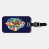 Custom American Eaggage Tag Gepäckanhänger (Vorderseite horizontal)