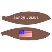 Custom American Flag Basketball Sports Gift (Panele)