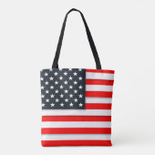 Custom American USA Flag Tasche (Rückseite)