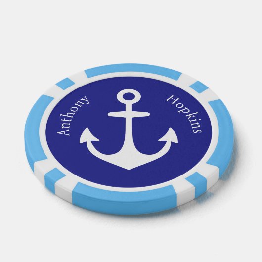 Custom Anchor für Kreuzfahrtschiffe Pokerchips (Einzeln)