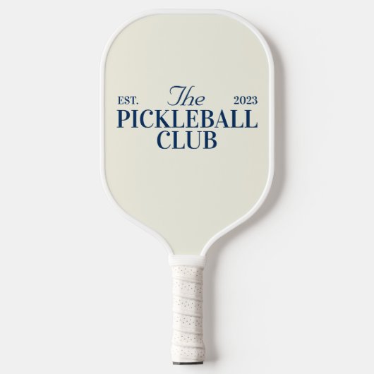 Custom and Niedlich Pickleball Club Paddle (Vorderseite)
