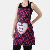 Custom and personalized Cute Cherry Butterfly  Schürze (InSitu)