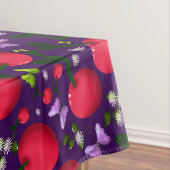 Custom and personalized Cute Cherry Butterfly  Tischdecke (Beispiel)
