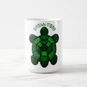 Custom and personalized Cute Turtle  Kaffeetasse (Mittel)