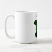 Custom and personalized Cute Turtle  Kaffeetasse (Links)
