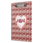 Custom and personalized floral gift for Mom Klemmbrett (Links)