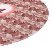 Custom and personalized floral gift for Mom Schneidebrett (Ecke)