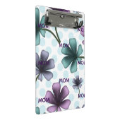 Custom and personalized gift  mini klemmbrett (Schrägansicht)