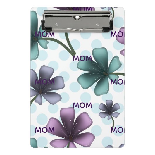 Custom and personalized gift  mini klemmbrett (Vorderseite)