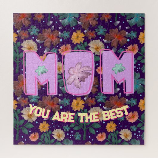 Custom and personalized mother's day gift   puzzle (Vertikal)