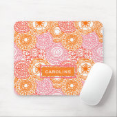 Custom Angesagt Fun Happy Summer Floral Muster Mousepad (Mit Mouse)