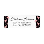 Custom Angesagt rosa Flamingos Summer Art Muster (Vorne)