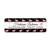 Custom Angesagt rosa Flamingos Summer Art Muster (Vorne)