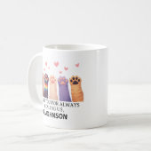 Custom Animal Doctor | Happy Doctor’s Day Kaffeetasse (Vorderseite Links)
