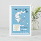 CUSTOM-Ankündigung Datum freihalten Save The Date (Stehend Vorderseite)