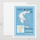 CUSTOM-Ankündigung Datum freihalten Save The Date (Vorne/Hinten)