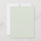 Custom Anna's Hummingbird Mitteilungskarte (Rückseite)