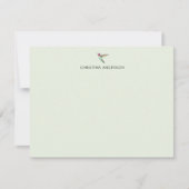 Custom Anna's Hummingbird Mitteilungskarte (Vorderseite)