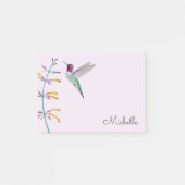 Custom Anna's Hummingbird  Post-it Klebezettel (Vorderseite)