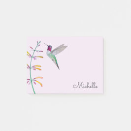 Custom Anna's Hummingbird  Post-it Klebezettel