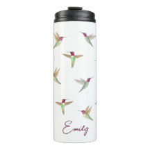 Custom Anna's Hummingbirds Thermal Tumbler