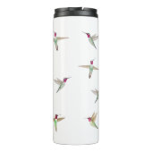 Custom Anna's Hummingbirds Thermal Tumbler Thermosbecher (Rückseite)