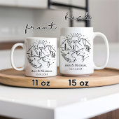 Custom Anniversary Mug | Gift for Husband or Wife Kaffeetasse