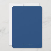 CUSTOM ANNIVERSARY PARTY INVITE Corporate Marine 2 Einladung (Rückseite)