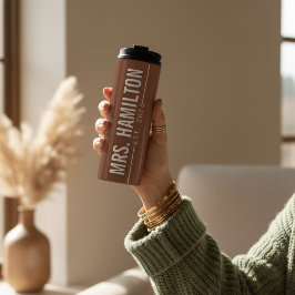 Custom Anniversary Tumbler for Husband and Wife Thermosbecher