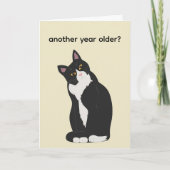 CUSTOM another year older birthday Karte (Vorderseite)